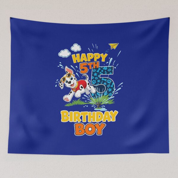 Item preview, Happy 5th Birthday Pup  designed and sold by fujiwaraaran25.