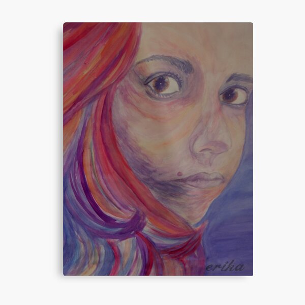 Me, Wild & Free Metal Print