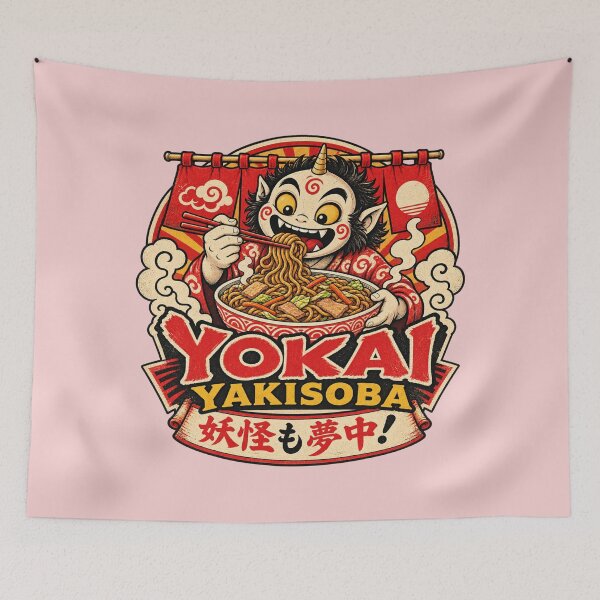 Item preview, Yokai Yakisoba designed and sold by CryptidOutfittersCo.