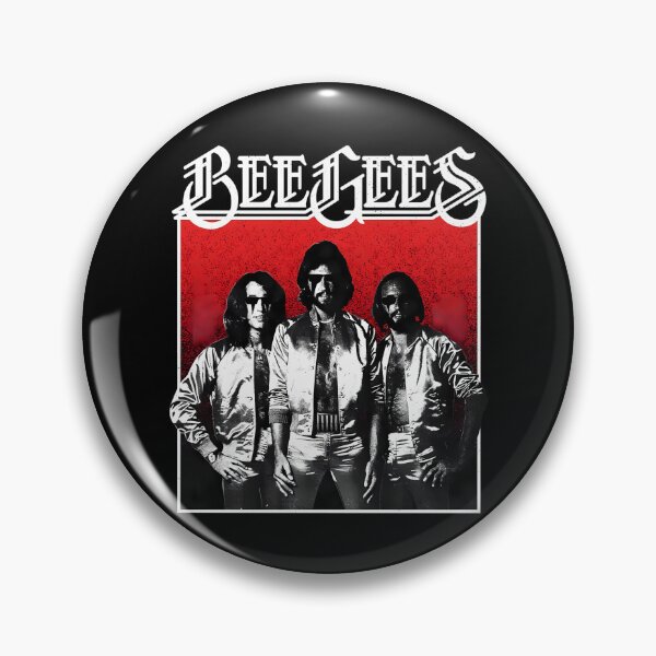 Item preview, Bee Gees Band Classic Grungy Retro designed and sold by AselaDesigns.
