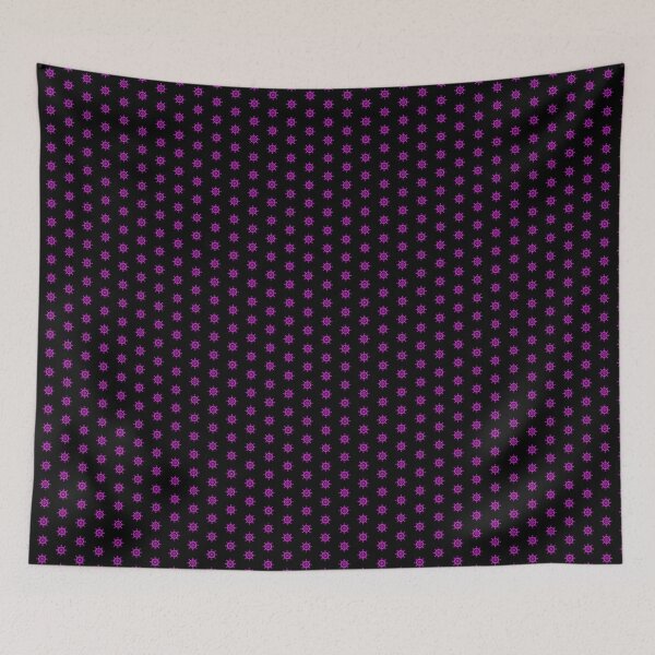 Item preview, Magenta Nautical Ship Wheel Design designed and sold by pattern-archive.