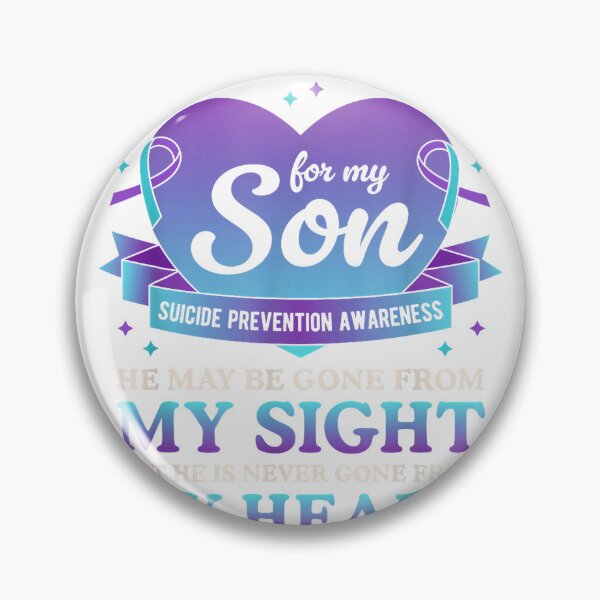 Item preview, I Wear Teal & Purple for My Son Suicide Prevention Awareness T-Shirt designed and sold by Badriiiii.