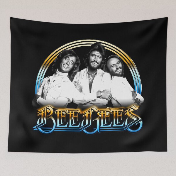 Item preview, Bee Gees Band Classic Grungy Retro designed and sold by AselaDesigns.