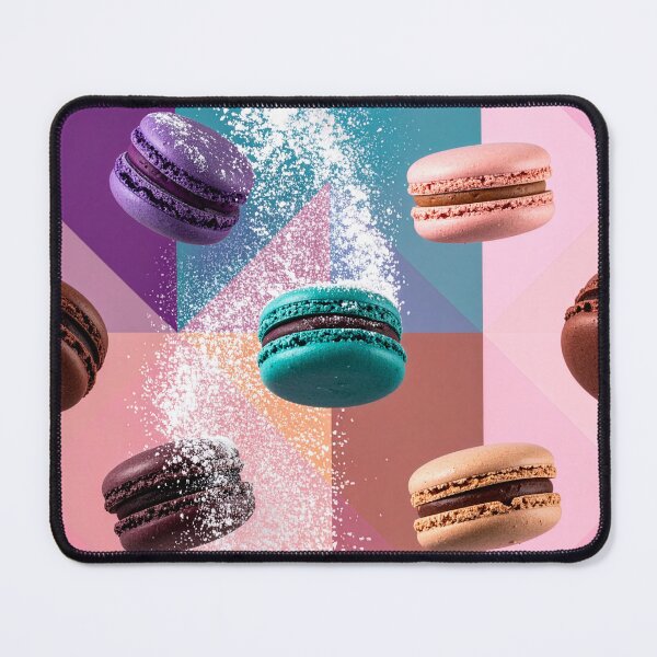 Item preview, Colorful Macarons Geometric Retro Background Pattern designed and sold by angel-cat-22.