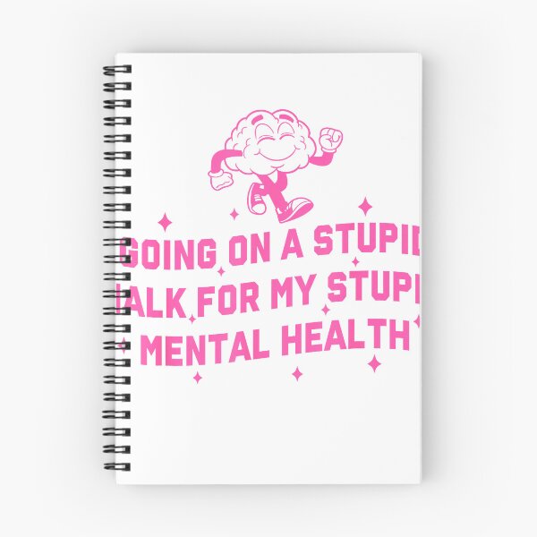 Item preview, Going On A Stupid Walk For My Stupid Mental Health T-Shirt designed and sold by BeZTo.