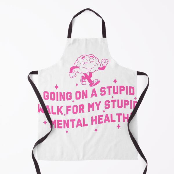 Item preview, Going On A Stupid Walk For My Stupid Mental Health T-Shirt designed and sold by BeZTo.