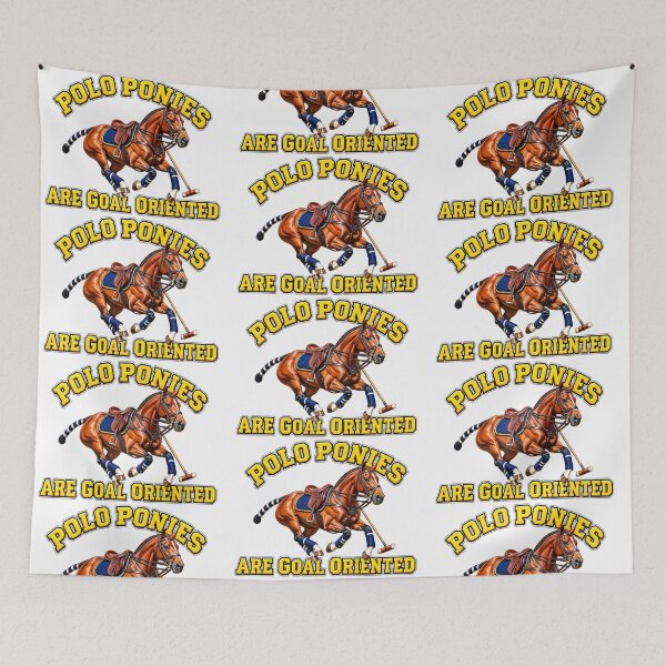 Item preview, Polo Ponies Are Goal Oriented – Galloping Polo Horse  designed and sold by LnsCreations.