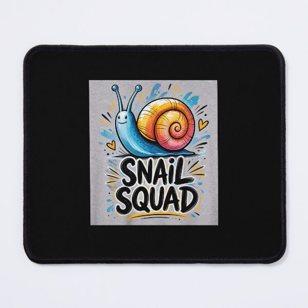 Item preview, Snail Squad Cute Colorful Snail Lover Friendship Team Design designed and sold by MiALopezArt.