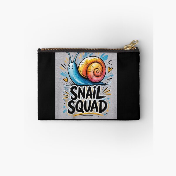 Item preview, Snail Squad Cute Colorful Snail Lover Friendship Team Design designed and sold by MiALopezArt.