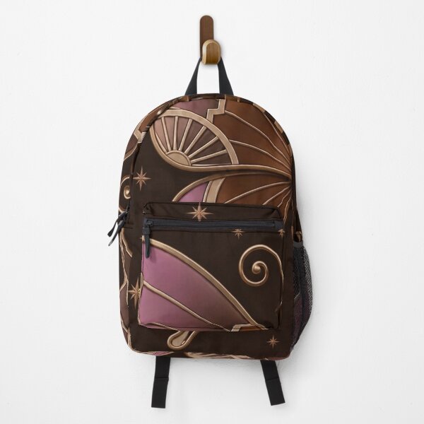 Item preview, Art Deco Mauve Gentleman Butterfly | Vintage Geometric Wall Art designed and sold by EWPrints.