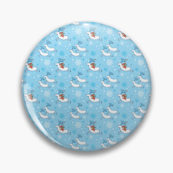 Item preview, Cute Winter Reindeer & Snowflakes Seamless Pattern designed and sold by Yasmine Mohammed.