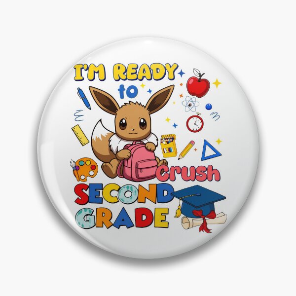 Item preview, Ready to Crush Second Grade Fun Character Back to School  designed and sold by anayortwine.