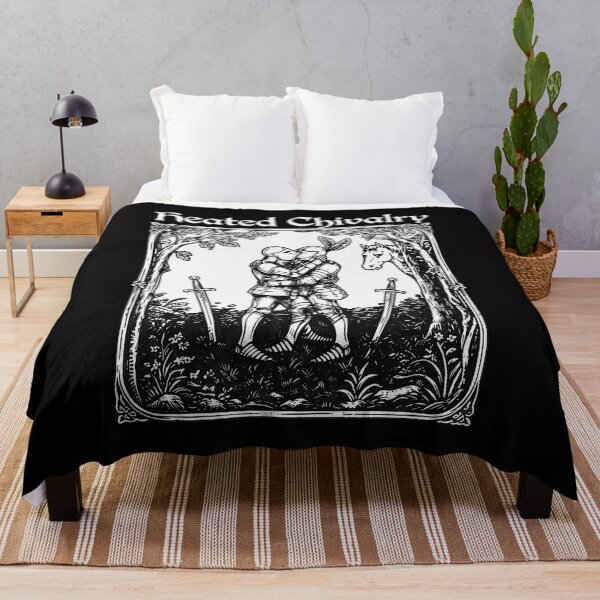 Item preview, Romantic Knights Kissing Medieval Forest Art designed and sold by KobyBill1998.