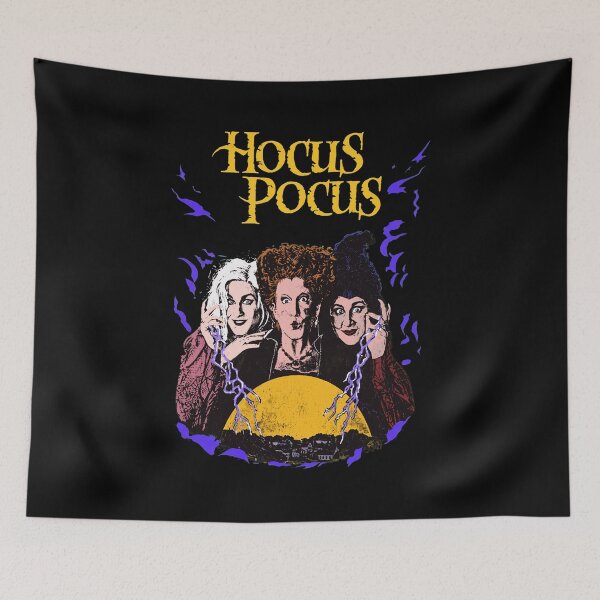 Item preview, Camiseta retro de Halloween con estampado de hermanas brujas designed and sold by ReneClas.