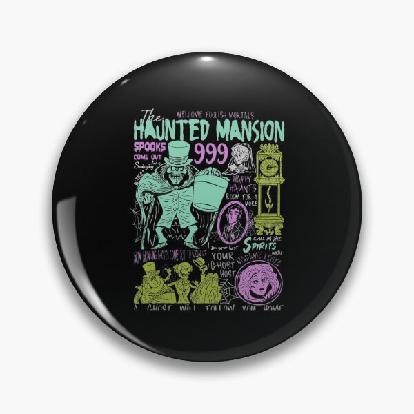 Item preview, Spooky Mansion Vintage Ghost Host Tee designed and sold by MinLagares01.