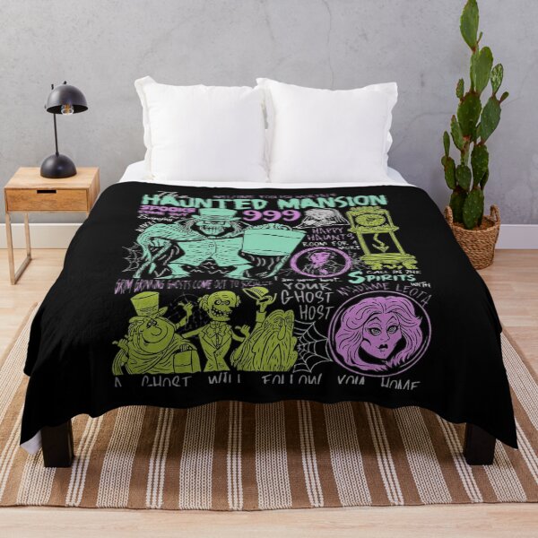 Item preview, Spooky Mansion Vintage Ghost Host Tee designed and sold by MinLagares01.