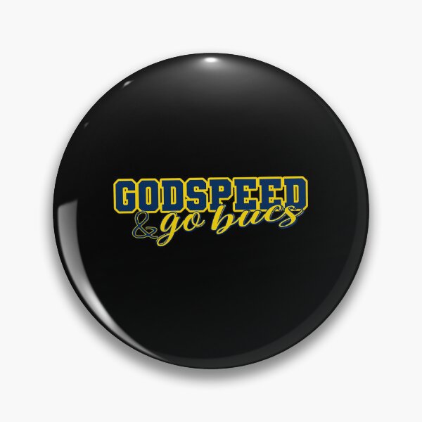 Item preview, Godspeed And Go Bucs designed and sold by WhiteInkMini.