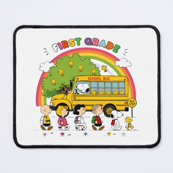 Item preview, First Grade Rainbow School Bus Kids designed and sold by anayortwine.