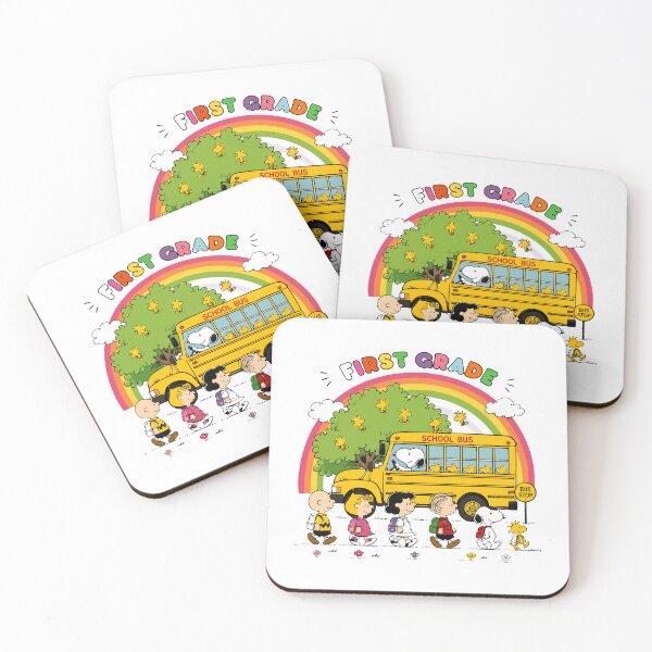 Item preview, First Grade Rainbow School Bus Kids  designed and sold by anayortwine.