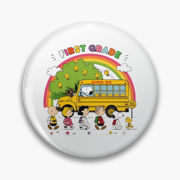 Item preview, First Grade Rainbow School Bus Kids  designed and sold by anayortwine.