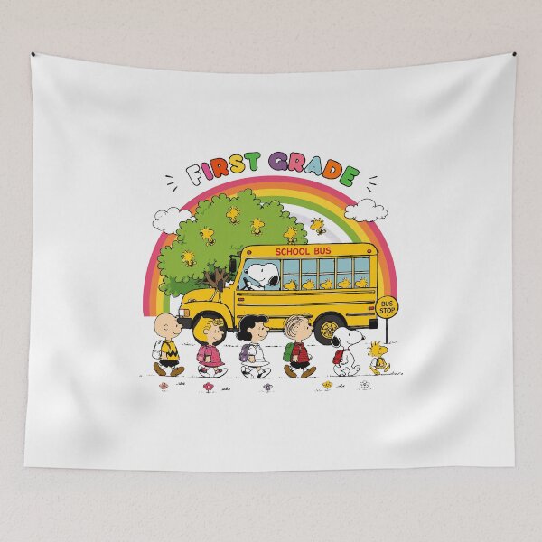 Item preview, First Grade Rainbow School Bus Kids  designed and sold by anayortwine.