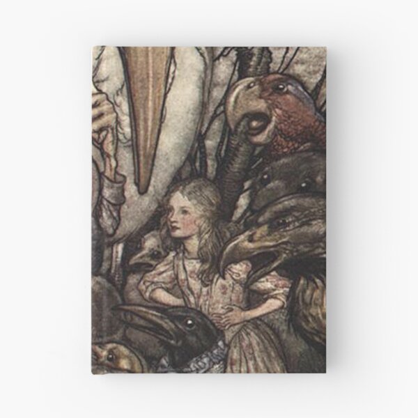 Item preview, Scene from Alice in Wonderland - Arthur Rackham designed and sold by Vintage Designs +.