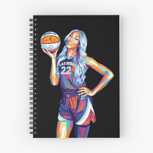 Item preview, Aja Wilson Basketball Pop Art designed and sold by SiksisArt.