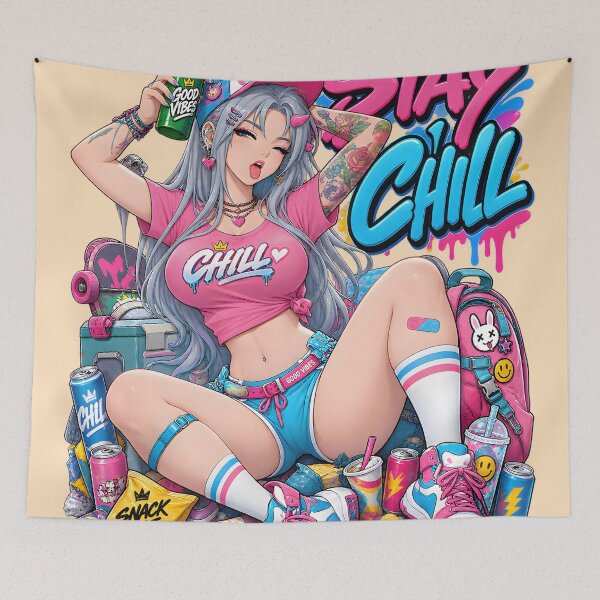 Item preview, chill vibes designed and sold by aliraweb.