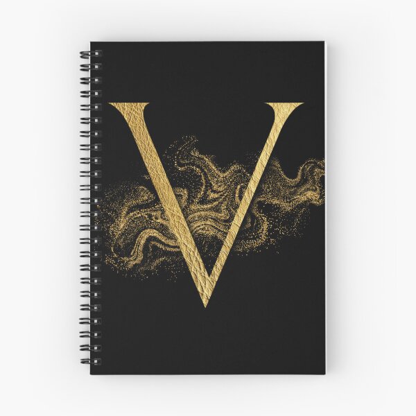 Item preview, Gold Sparkle Initial Letter V designed and sold by JaylanaSaraya.