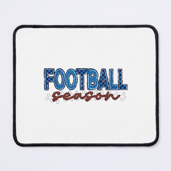 Item preview, Football Season Blue Plaid Polka Dot Design designed and sold by rumortolayo.