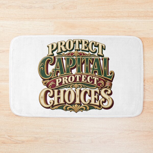 Item preview, Protect Capital Protect Choices Engraved Trading Rule designed and sold by VolatilityEdge.