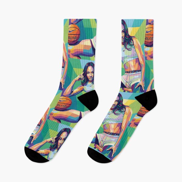 Aperçu de l'œuvre Aja Wilson Wpap Pop Art créée et vendue par SiksisArt.