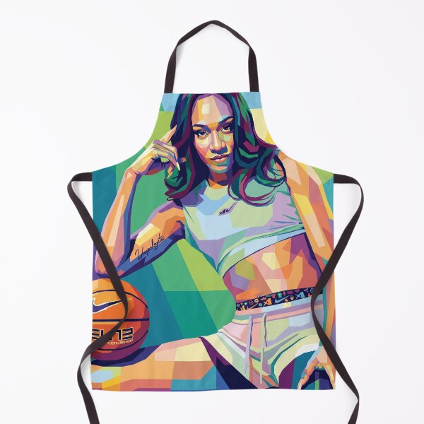 Artikelvorschau, Aja Wilson Wpap Pop Art entworfen und verkauft von SiksisArt.
