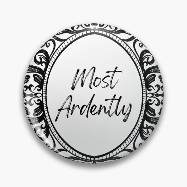 Item preview, Most Ardently Sticker designed and sold by mleath.