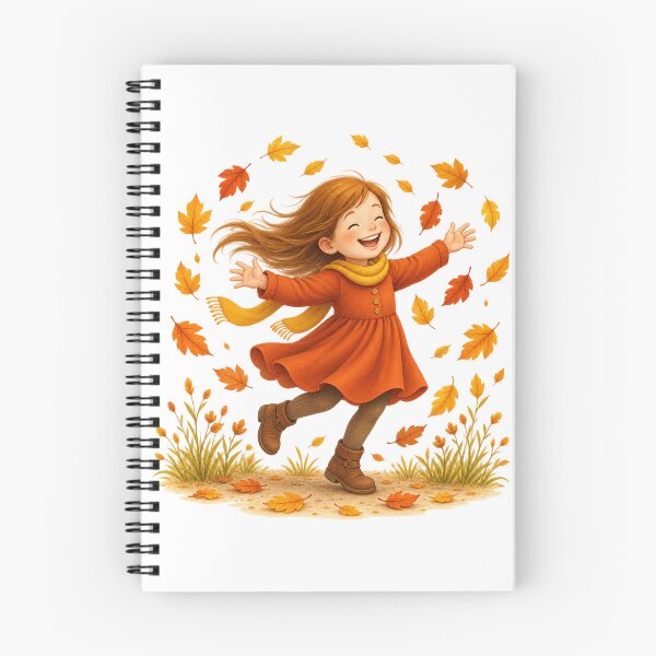 Item preview, Joyful Autumn Leaf Dance designed and sold by FunscapeHQ.