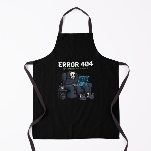 Item preview, Error 404 Motivation Not Found Skeleton designed and sold by ArtsUnit.