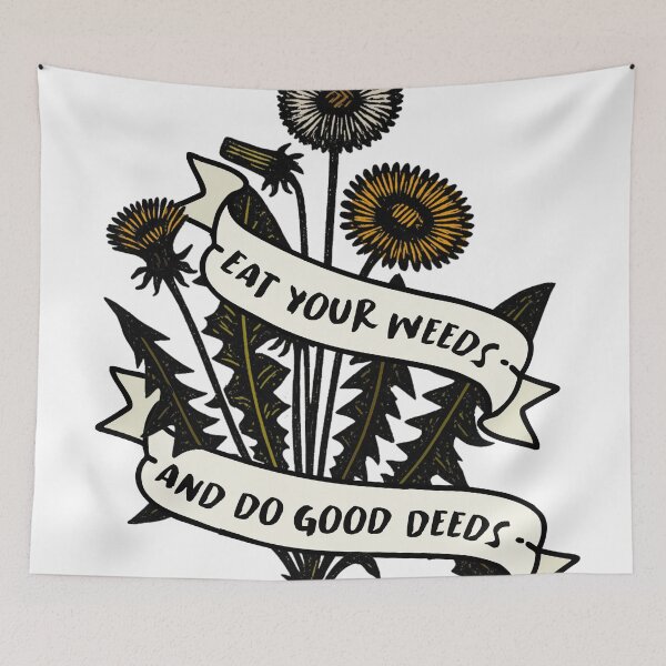 Item preview, Eat Your Weeds designed and sold by DoberPitDesigns.