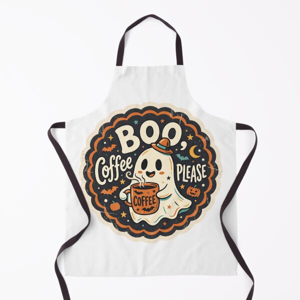 Item preview, Boo Coffee Please Funny Halloween Ghost designed and sold by larbimalki.