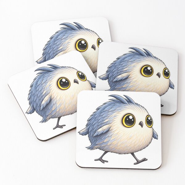 Item preview, Cute Little Owl – Big Eyes Bird Sticker designed and sold by Genzfirevibes.
