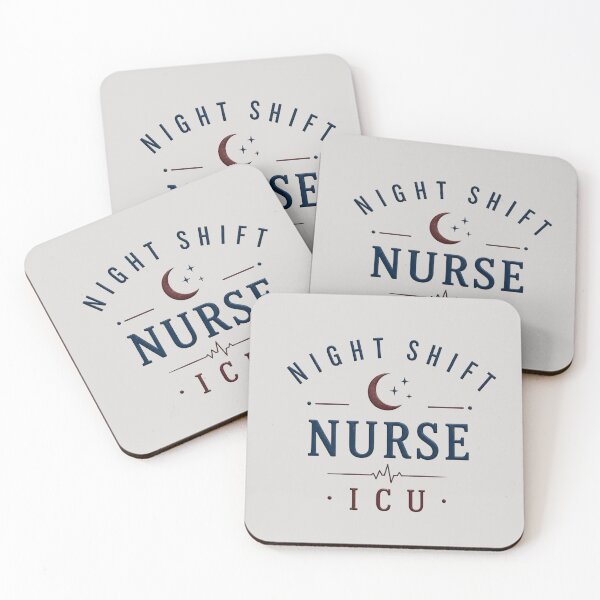 Item preview, ICU Night Shift Nurse – Intensive Care RN designed and sold by HO•Designs.