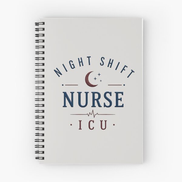 Item preview, ICU Night Shift Nurse – Intensive Care RN designed and sold by HO•Designs.