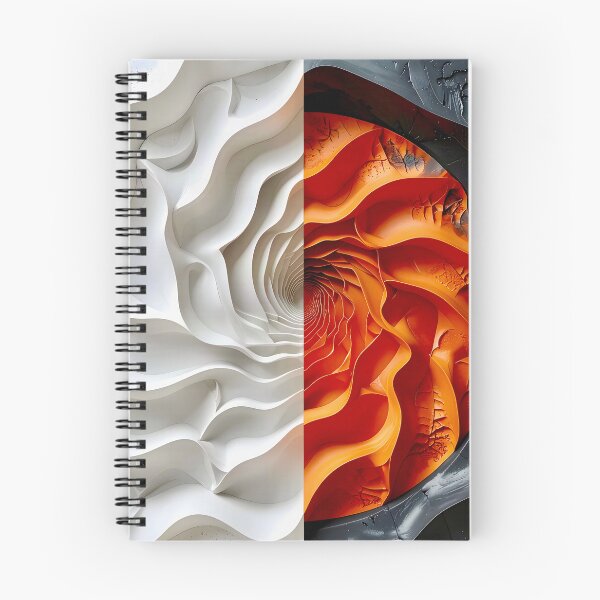 Item preview, Chalk White Plaster and Rustic Stone Vortex designed and sold by Vicky Brago-Mitchell®.