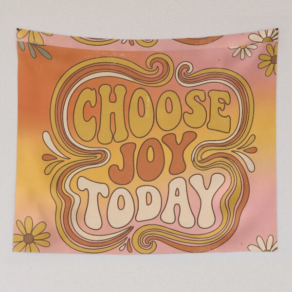 Item preview, Art Choose Joy Today Flowers Beach Summer Nature designed and sold by ART ATTACK ZONE.