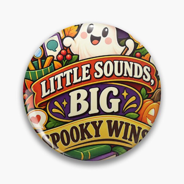 Item preview, Little Sounds, Big Spooky Wins Speech Therapy designed and sold by supertae.