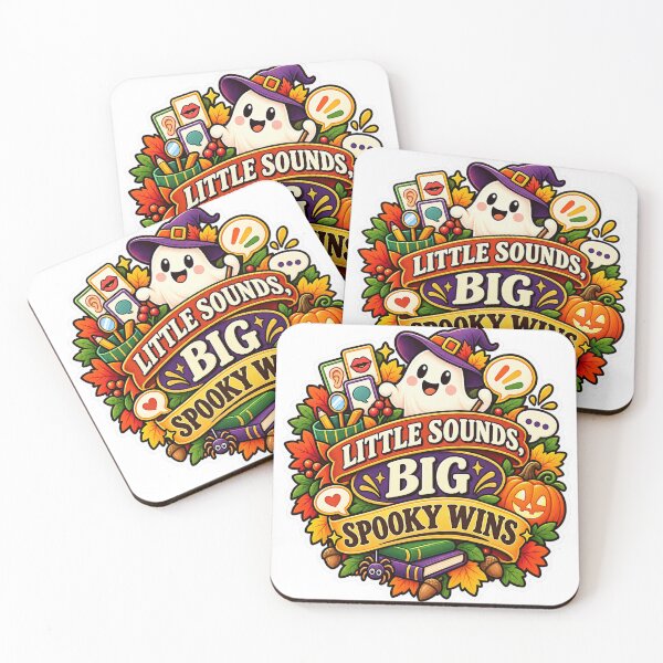 Item preview, Little Sounds, Big Spooky Wins Speech Therapy designed and sold by supertae.