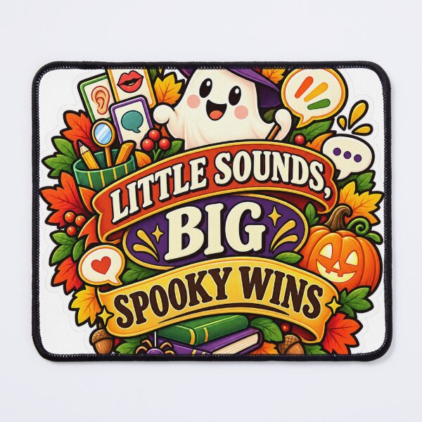Item preview, Little Sounds, Big Spooky Wins Speech Therapy designed and sold by supertae.
