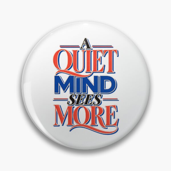 Item preview, A Quiet Mind Sees More Editorial Trader Focus designed and sold by VolatilityEdge.