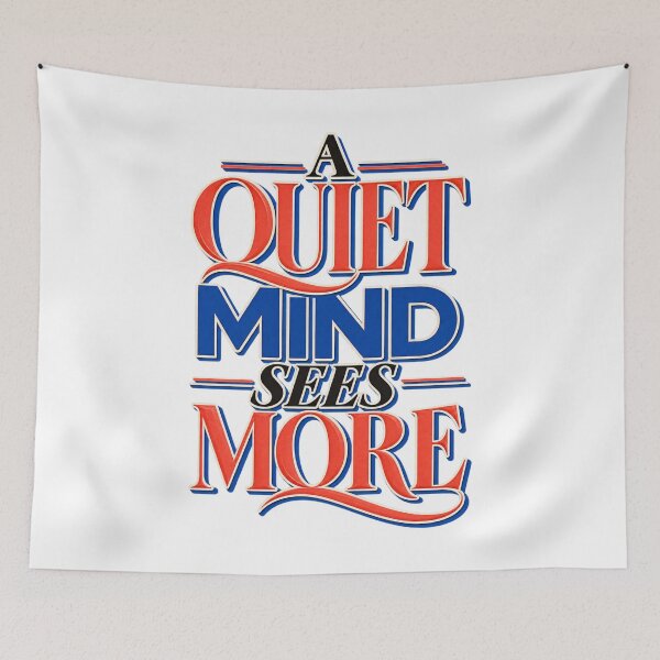Item preview, A Quiet Mind Sees More Editorial Trader Focus designed and sold by VolatilityEdge.