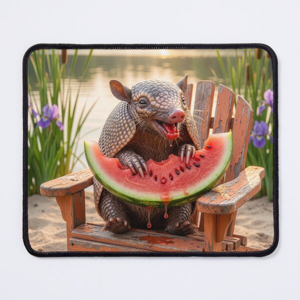 Item preview, Young Armadillo Digs In designed and sold by Tridentulus.