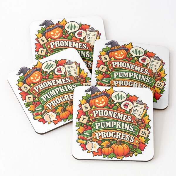 Item preview, Phonemes, Pumpkins, Progress Speech Therapy designed and sold by supertae.